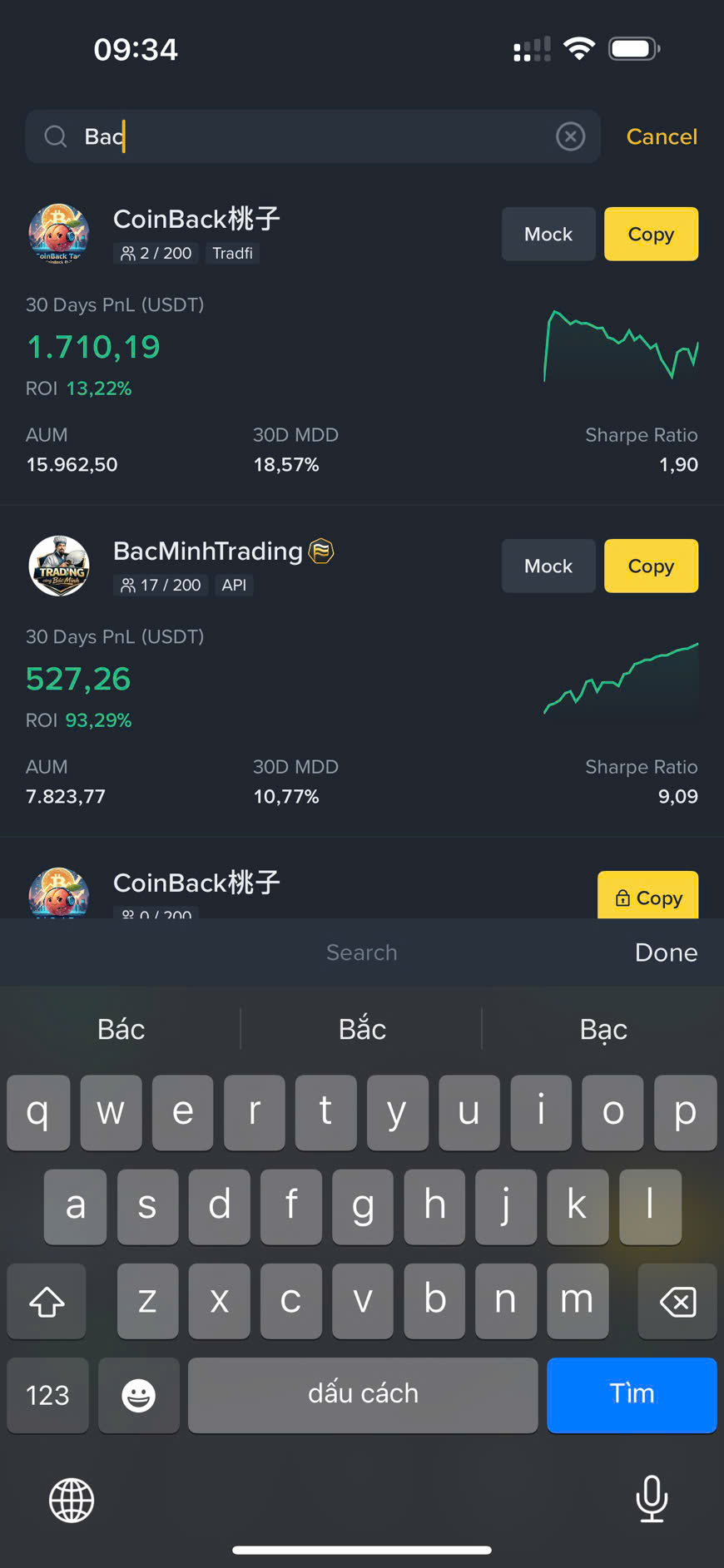 Tìm BacMinhTrading